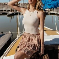 DRESS FORUM Bohme In Bloom Karrington Mini Skirt 11 DRESS FORUM Bohme In Bloom Karrington Mini Skirt
