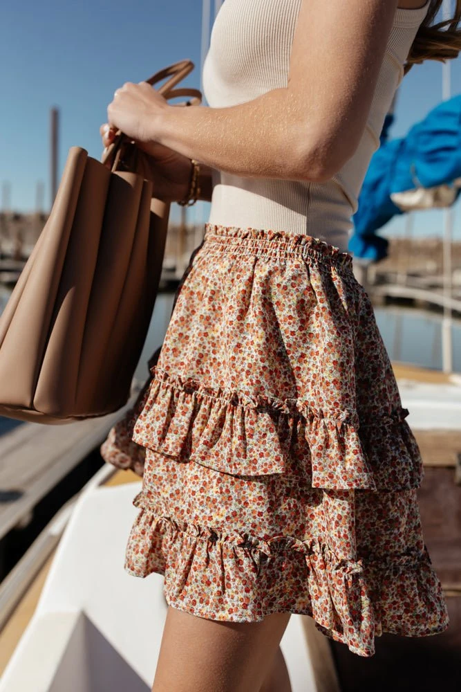 DRESS FORUM Bohme In Bloom Karrington Mini Skirt 7 DRESS FORUM Bohme In Bloom Karrington Mini Skirt