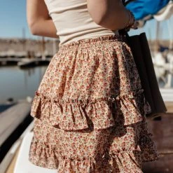 DRESS FORUM Bohme In Bloom Karrington Mini Skirt 13 DRESS FORUM Bohme In Bloom Karrington Mini Skirt
