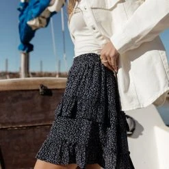 DRESS FORUM Kinny Mini Skirt Bohme In Bloom 11 DRESS FORUM Kinny Mini Skirt Bohme In Bloom