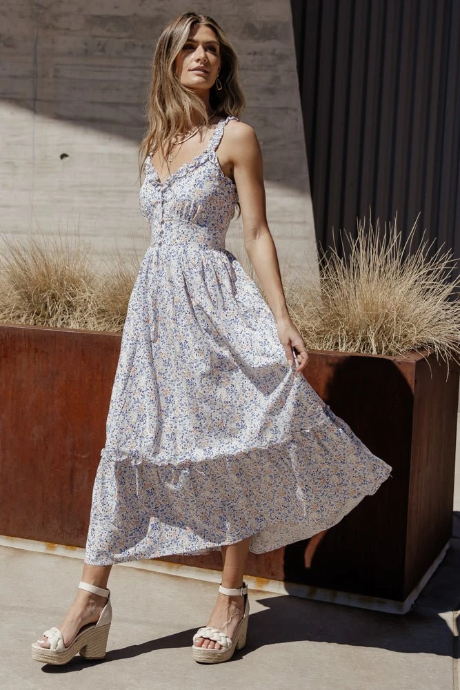 IN LOOM Serena Floral Midi Dress - FINAL SALE 3 IN LOOM Serena Floral Midi Dress - FINAL SALE