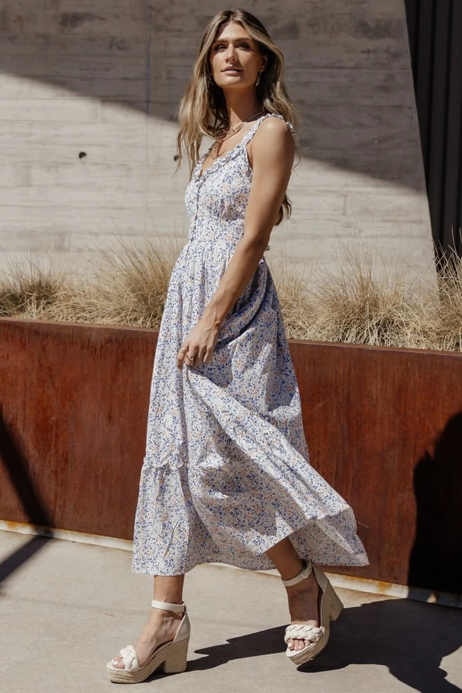 IN LOOM Serena Floral Midi Dress - FINAL SALE 8 IN LOOM Serena Floral Midi Dress - FINAL SALE