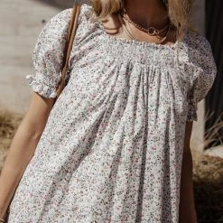 LEIA N CO Jara Floral Mini Dress