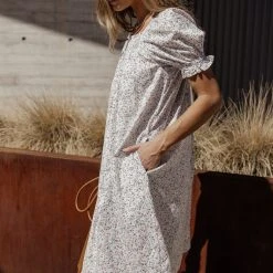 LEIA N CO Jara Floral Mini Dress