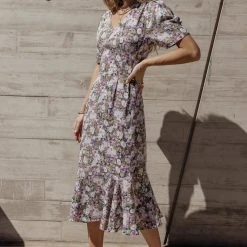SINA Bohme In Bloom Tabitha Floral Dress