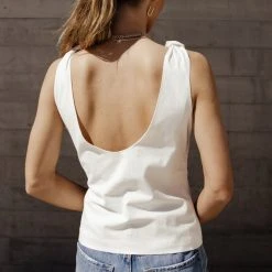 Maize Lillian Tank Top In White Work Edit 14 Maize Lillian Tank Top In White Work Edit