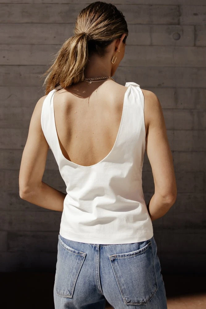 Maize Lillian Tank Top In White Work Edit 8 Maize Lillian Tank Top In White Work Edit