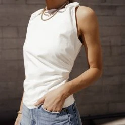 Maize Lillian Tank Top In White Work Edit 11 Maize Lillian Tank Top In White Work Edit