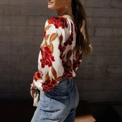 WORUI Annabelle Bodysuit - FINAL SALE Bohme In Bloom