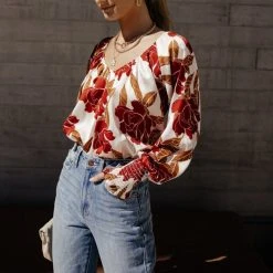 WORUI Annabelle Bodysuit - FINAL SALE Bohme In Bloom