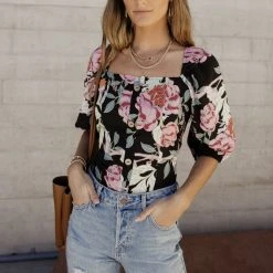 WORUI Bohme In Bloom Sophie Floral Blouse 11 WORUI Bohme In Bloom Sophie Floral Blouse