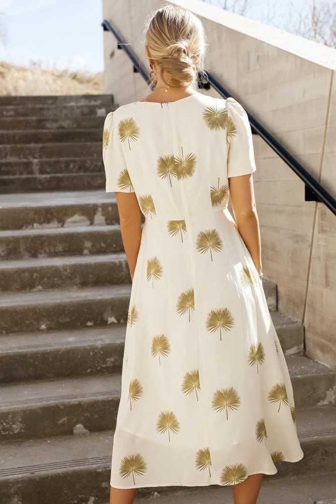 WORUI New Arrivals Prudence Midi Dress In Beige 6 WORUI New Arrivals Prudence Midi Dress In Beige