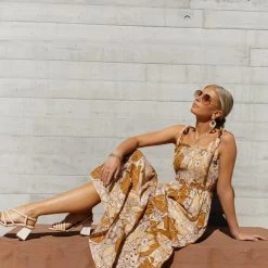 DRESS FORUM Jessa Floral Dress