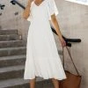 IN LOOM Sasha Midi Dress In Ivory 2 IN LOOM Sasha Midi Dress In Ivory