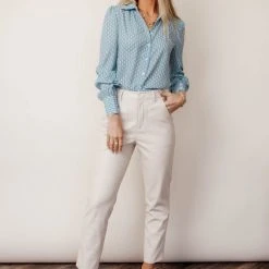 MUSTARD SEED New Arrivals Emilia Pants In Beige