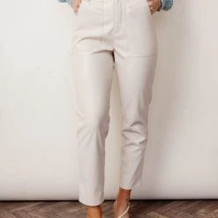 MUSTARD SEED New Arrivals Emilia Pants In Beige