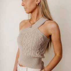 CRESCENT Tees & Tanks Christy Knit Top