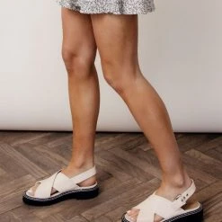 BEAST FASHION Millie Sandals In Nude New Arrivals