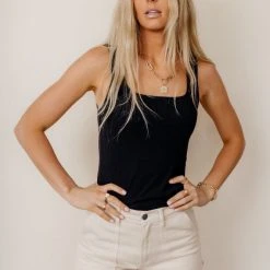 Vero Moda Huntley Tank Top In Black