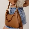 TRIPLE 7 GLOBAL Shalee Bag In Tan Bags