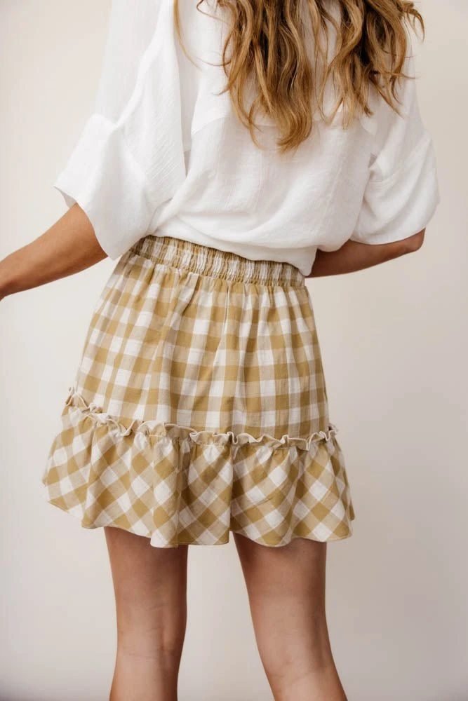 PROMESA Meredith Ruffle Mini Skirt - FINAL SALE 5 PROMESA Meredith Ruffle Mini Skirt - FINAL SALE