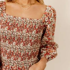 CALISTA Fannie Cropped Top - FINAL SALE Bohme In Bloom