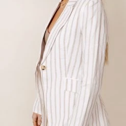 OVI Work Edit Aubriella Striped Blazer - FINAL SALE