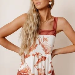 BLU PEPPER Milla Floral Midi Dress - FINAL SALE