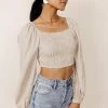 CRESCENT Amandine Cropped Top - FINAL SALE