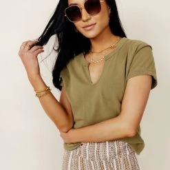 WORUI Marissa Tee In Olive