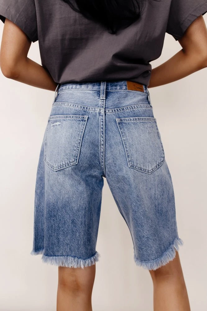 KANCAN Bohme Blaire Bermuda Shorts In Medium Wash Back In Stock 9 KANCAN Bohme Blaire Bermuda Shorts In Medium Wash Back In Stock