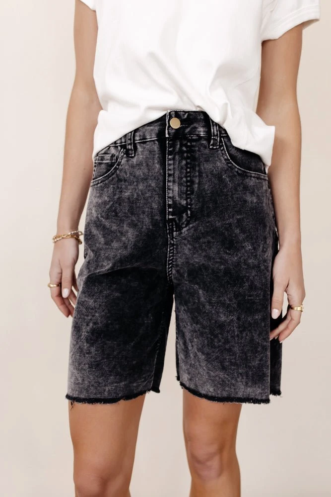 WELLMADE INC Arica Shorts Denim 6 WELLMADE INC Arica Shorts Denim