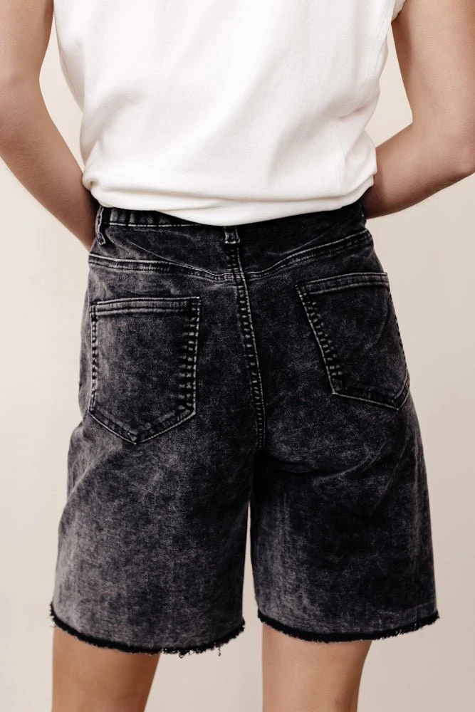 WELLMADE INC Arica Shorts Denim 9 WELLMADE INC Arica Shorts Denim