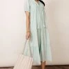 IN LOOM Illiana Midi Dress In Mint