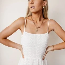 LE LIS Dresses Theodora Tiered Midi Dress