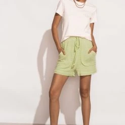 LISTICLE Elisa Crochet Shorts In Green New Arrivals 11 LISTICLE Elisa Crochet Shorts In Green New Arrivals