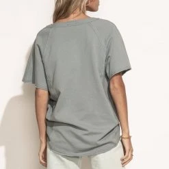 LA MIEL Harlow Top In Blue Tops