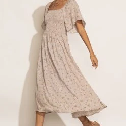 LAKE FLOWER FASHION Evelyn Floral Dress - FINAL SALE Dresses