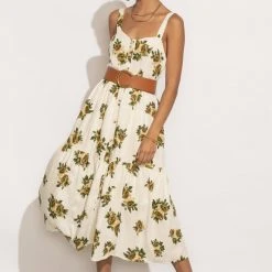 WELLMADE INC June Tiered Midi Dress Dresses 12 WELLMADE INC June Tiered Midi Dress Dresses