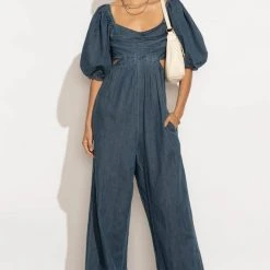 SINA Sierra Denim Jumpsuit New Arrivals