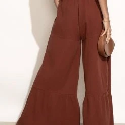 WORUI Sylvia Pants In Rust New Arrivals