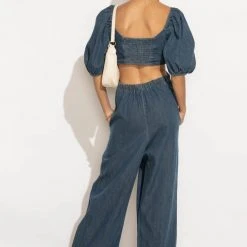 SINA Sierra Denim Jumpsuit New Arrivals
