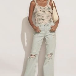 WORUI Bohme In Bloom Katy Cropped Tank - FINAL SALE