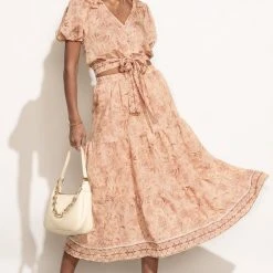 BLU PEPPER Sawyer Skirt In Peach - FINAL SALE Bohme In Bloom