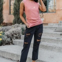 SINA Mason Ribbed Tank Top