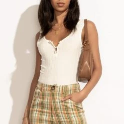 LISTICLE Hudson Plaid Pants