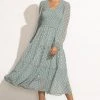 WORUI Dresses Roselyn Tiered Midi Dress