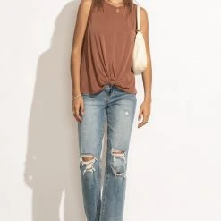 LUSH CLOTHING Tops Marlene Tank Top In Brown 10 LUSH CLOTHING Tops Marlene Tank Top In Brown