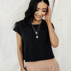 HYFVE Mikael Cropped Oversized Tee