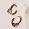 JOYFUL JEWELRY Evelyn Open Hoop Earrings